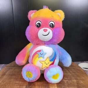 Care Bears Pink and Yellow Stuffed Animal